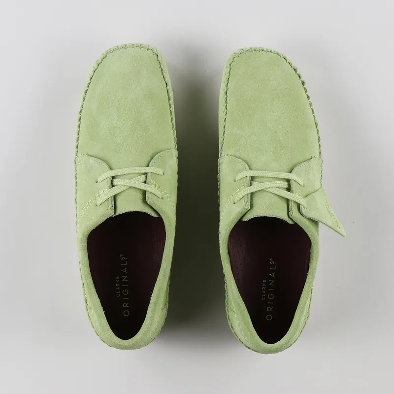 Clarks Originals Weaver Shoes Sage Suede-6