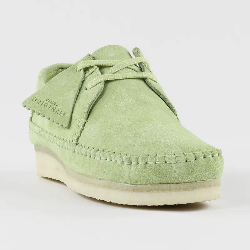 Clarks Originals Weaver Shoes Sage Suede-4