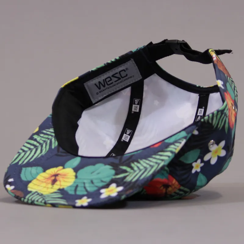 WeSC 5 Panel Cap - Floral-4