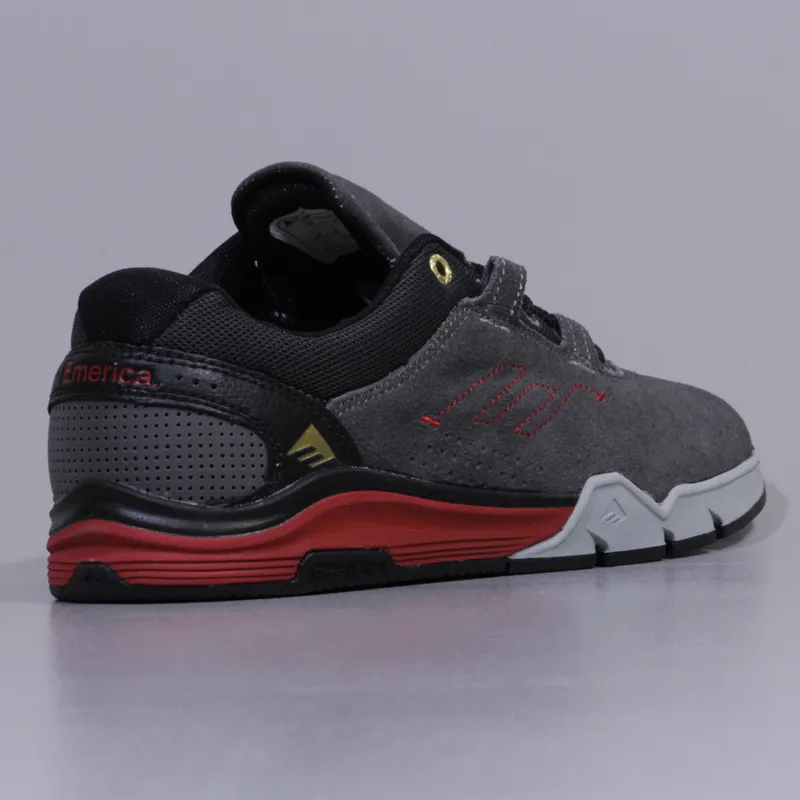 Emerica Brandon Westgate Grey Black Red-5