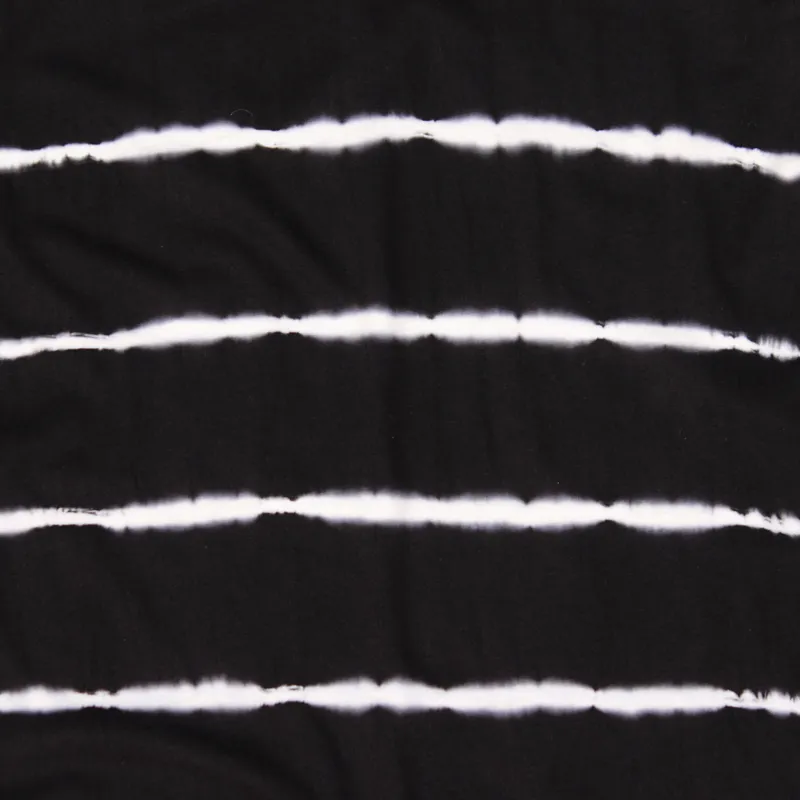 Altamont White Lines T Shirt Black-1