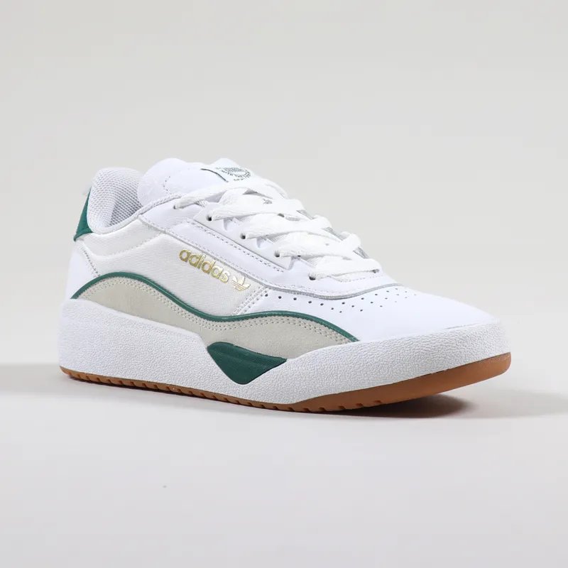 Adidas Skateboarding Liberty Cup Shoes White Green Brown-6