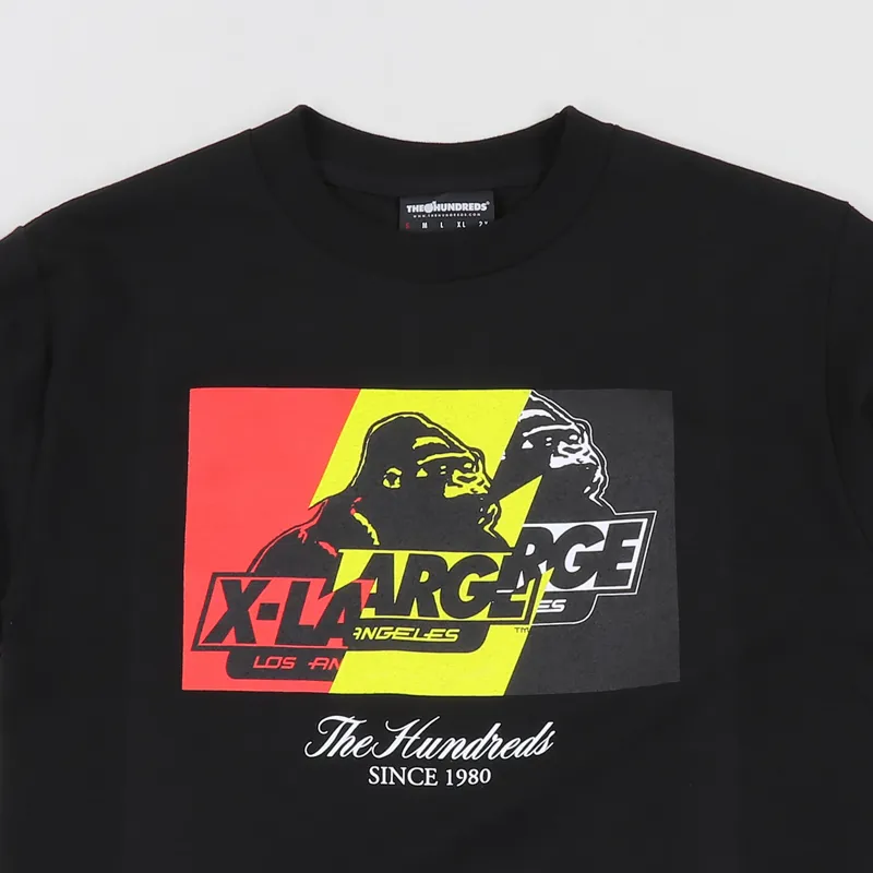 The Hundreds x X-Large Wildfire-X T Shirt Black-1