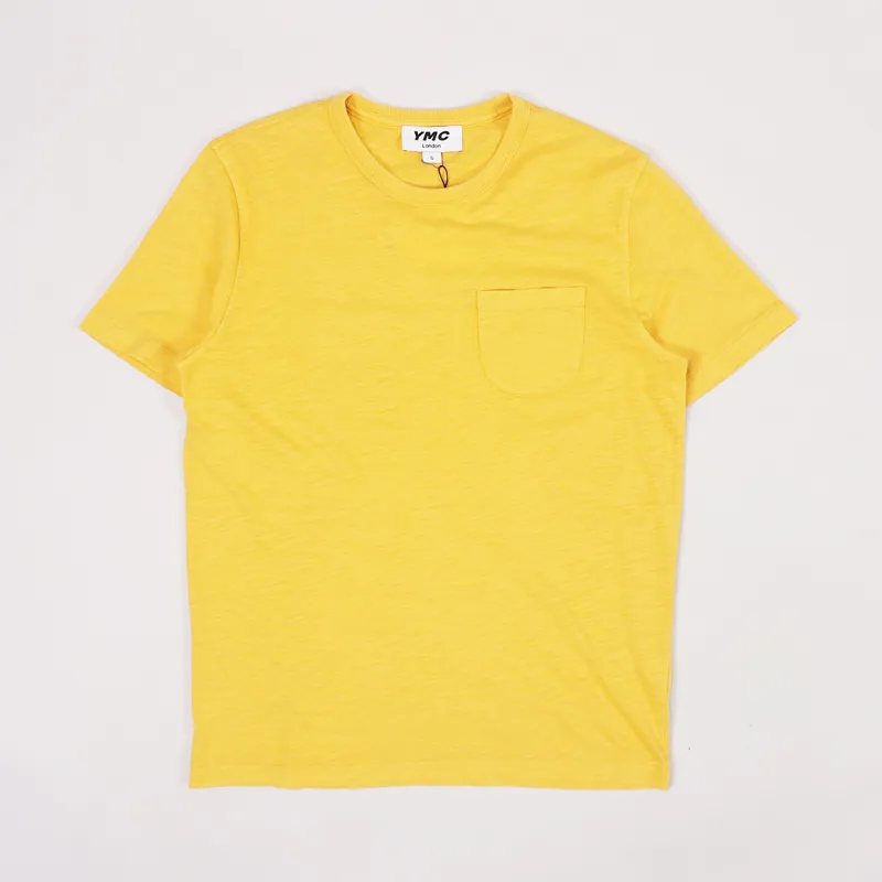 You Must Create Wild Ones Pocket T Shirt Yellow