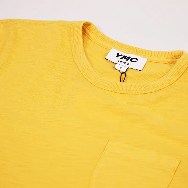 You Must Create Wild Ones Pocket T Shirt Yellow-2