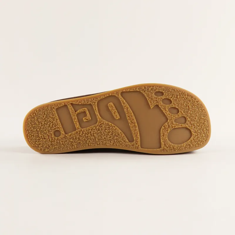 Yogi Footwear Willard Tumbled Leather Shoes Mid Brown-8