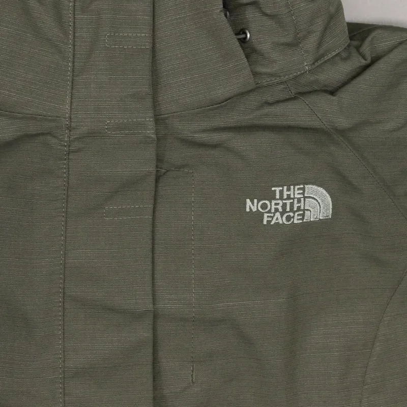 The North Face Womens Inlux Insulated Jacket New Taupe Green-2