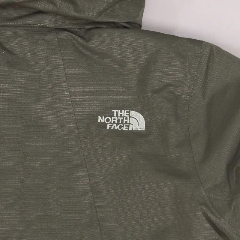 The North Face Womens Inlux Insulated Jacket New Taupe Green-6