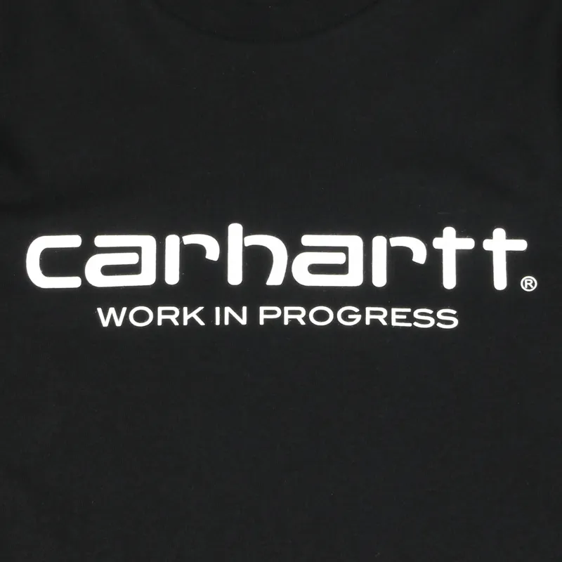 Carhartt WIP Script T Shirt Black-1