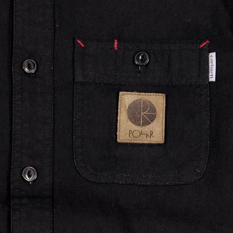Carhartt x Polar Longsleeve Shirt Black-2