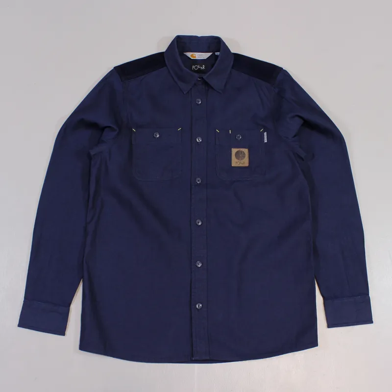 Carhartt x Polar Longsleeve Shirt Navy