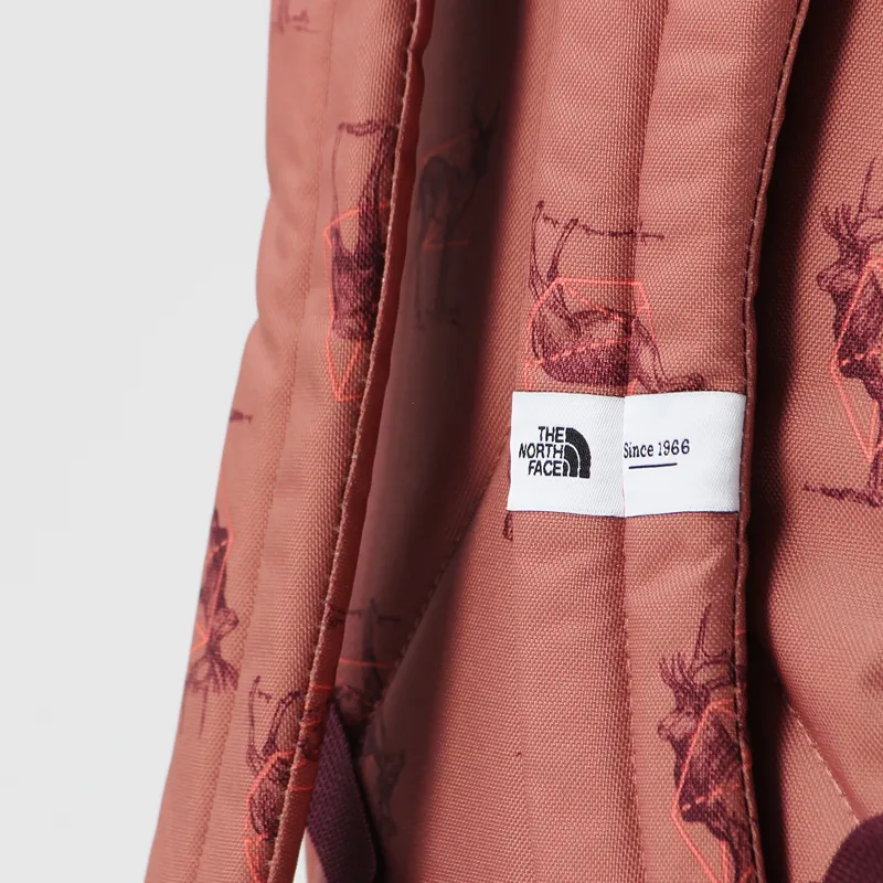 The North Face Wise Guy 27L Pack Mahogany Naturale Print-4