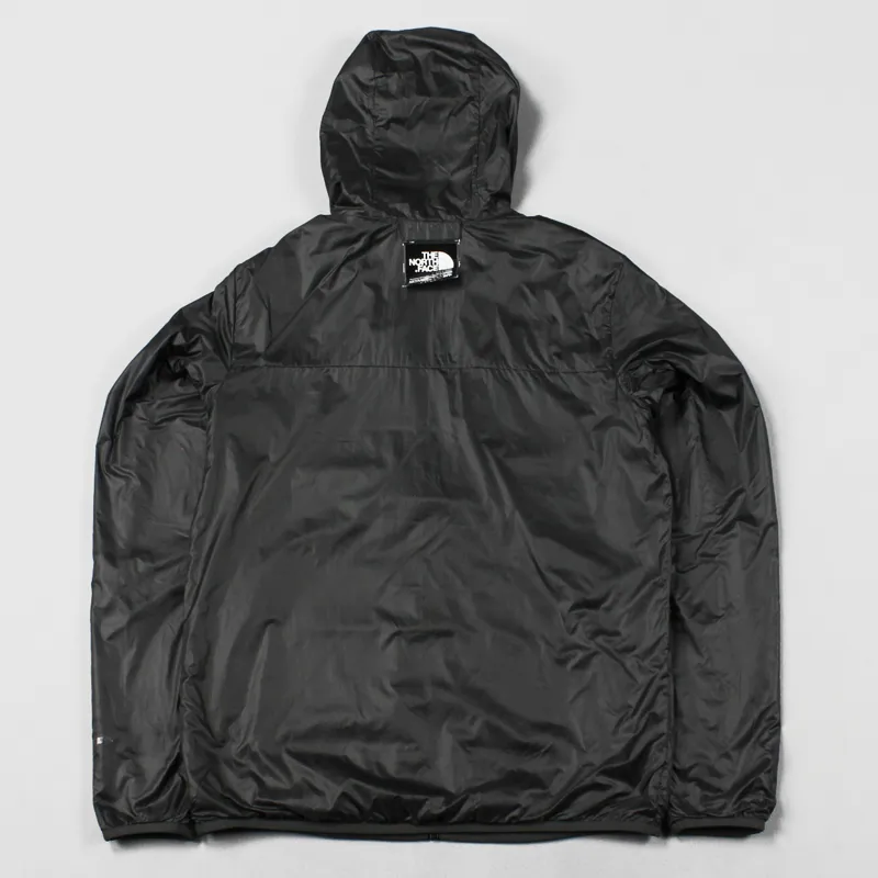 The North Face Wilkens Reversible Hooded Wind Jacket Black Grey-6