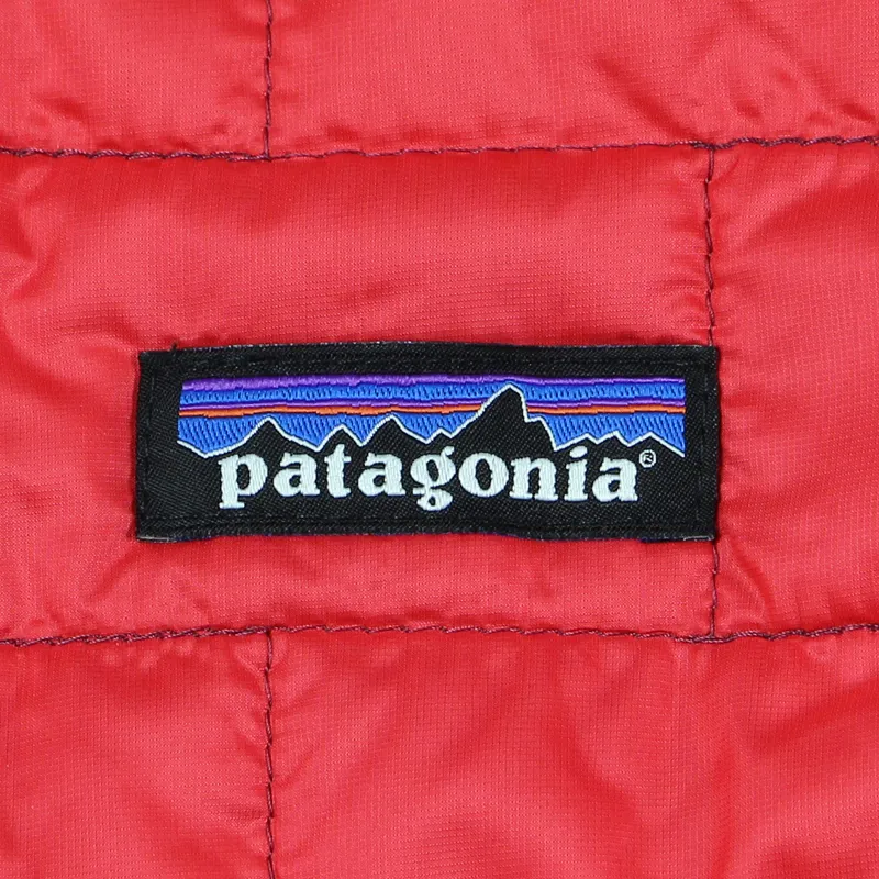 Patagonia Womens Nano Puff Jacket French Red-1