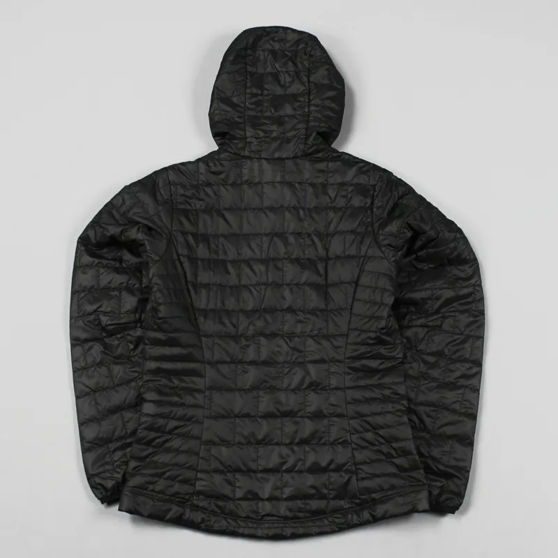 Patagonia Womens Nano Puff Hoody Black-3