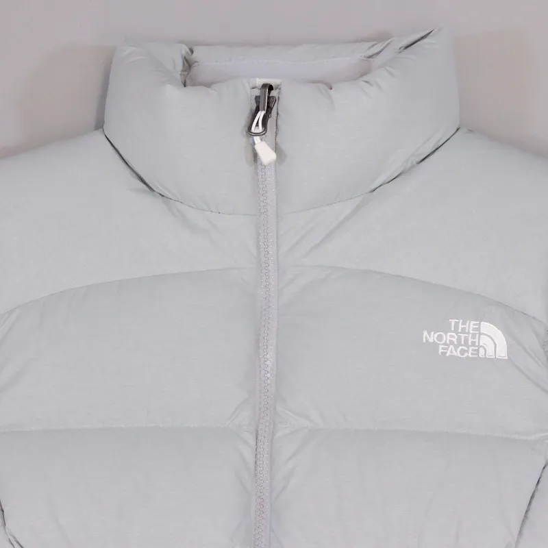 The North Face Womens Nuptse 2 Vest Heather Grey-4
