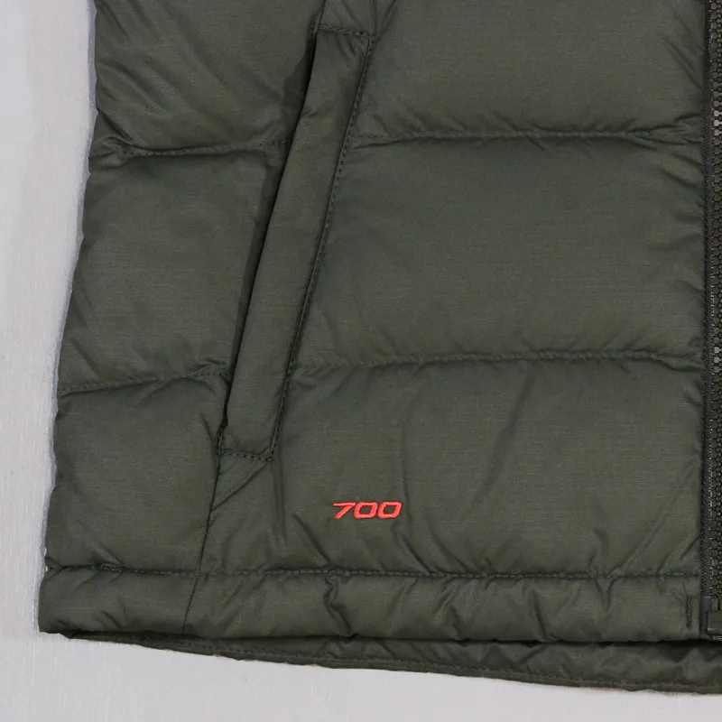 The North Face Womens Nuptse 2 Vest New Taupe Green-2