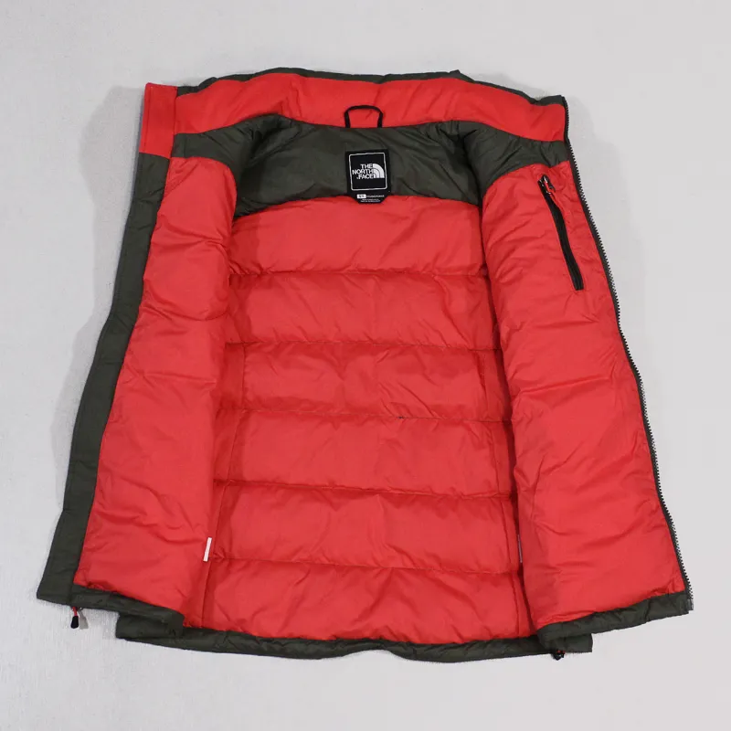 The North Face Womens Nuptse 2 Vest New Taupe Green-3