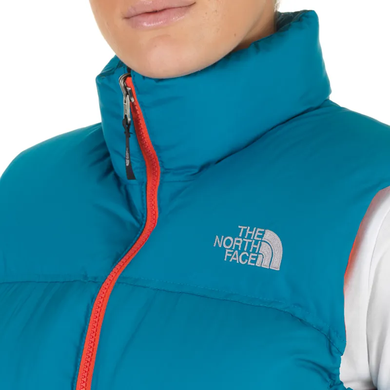The North Face Womens Nuptse Classic Vest - Baja Blue-4