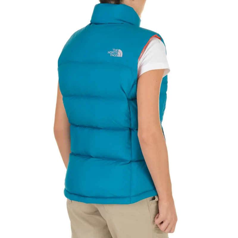 The North Face Womens Nuptse Classic Vest - Baja Blue-3