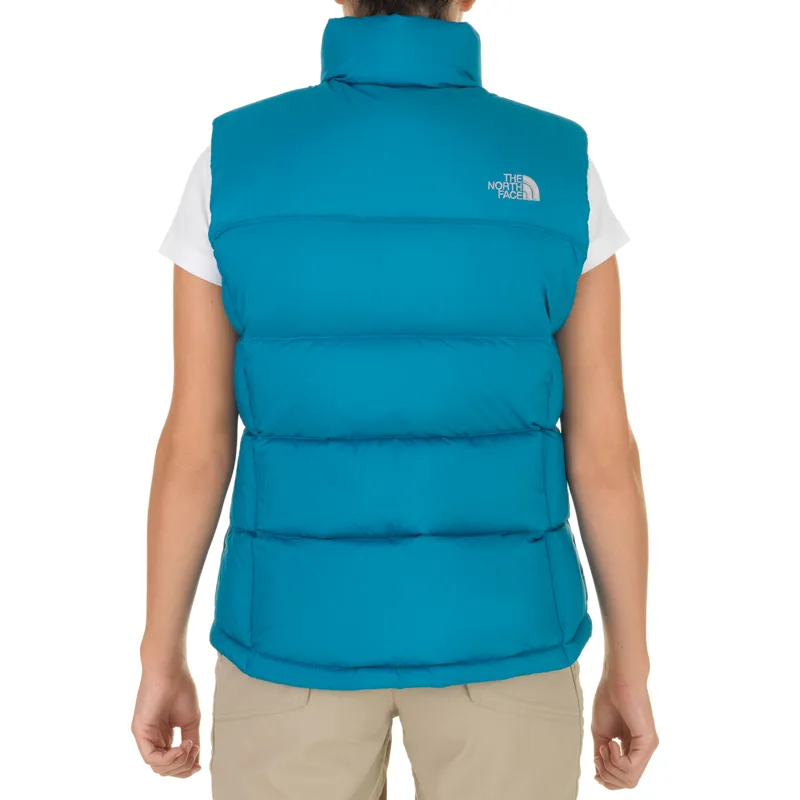 The North Face Womens Nuptse Classic Vest - Baja Blue-2
