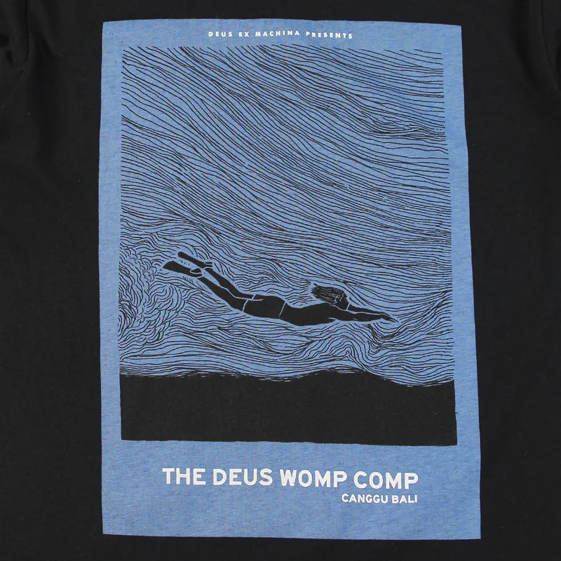 Deus Ex Machina Womp Comp T Shirt Black-1