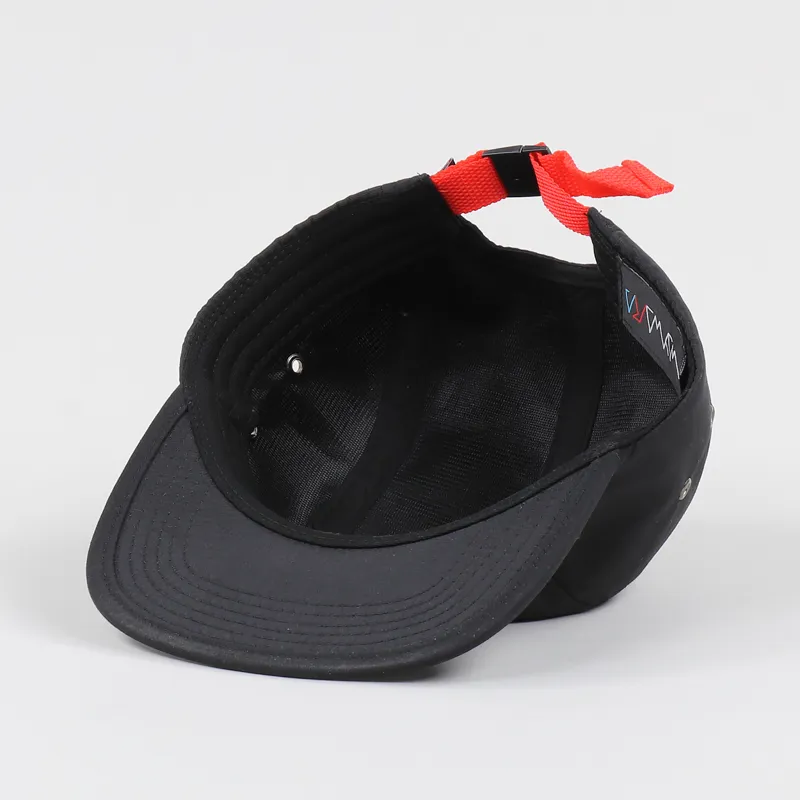Wayward Wheels Wonway 3 Panel Cap Black-2