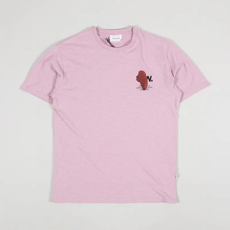 Wood Wood Slater T Shirt Lilac