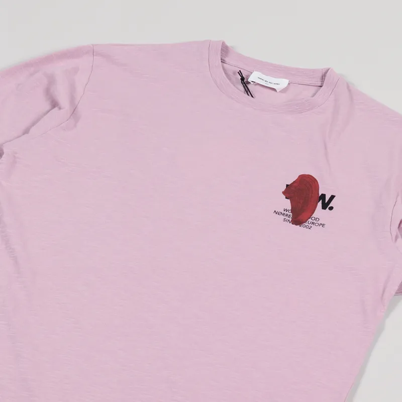 Wood Wood Slater T Shirt Lilac-1