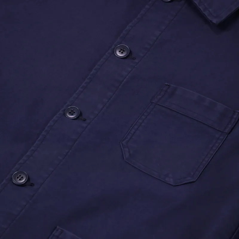 Le Mont St Michel Work Jacket Blue-4