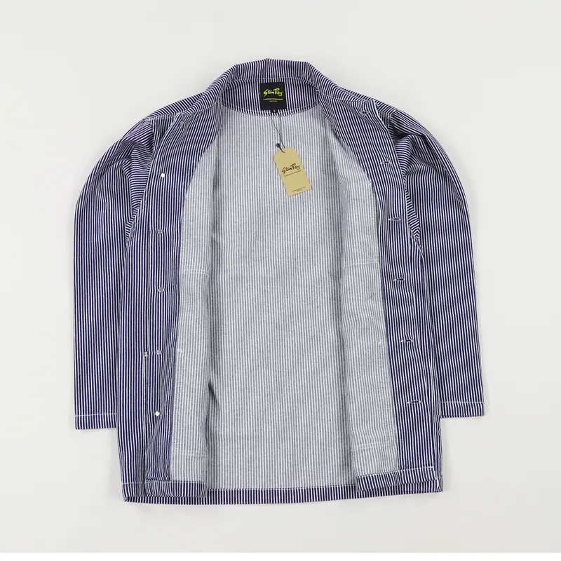 Stan Ray Work Jacket Hickory Stripe-2