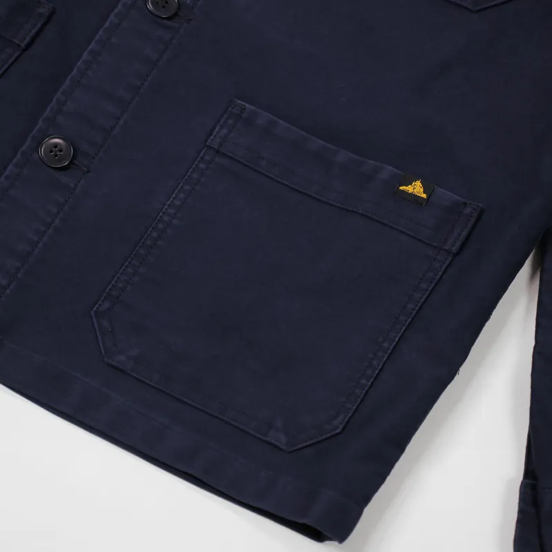 Le Mont St Michel Work Jacket Navy-4