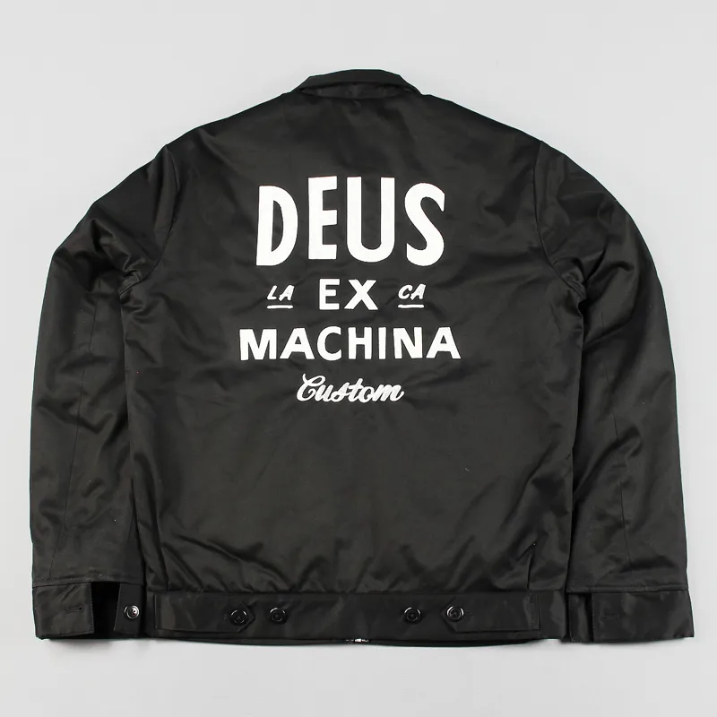 Deus Ex Machina Workwear Jacket Black-7