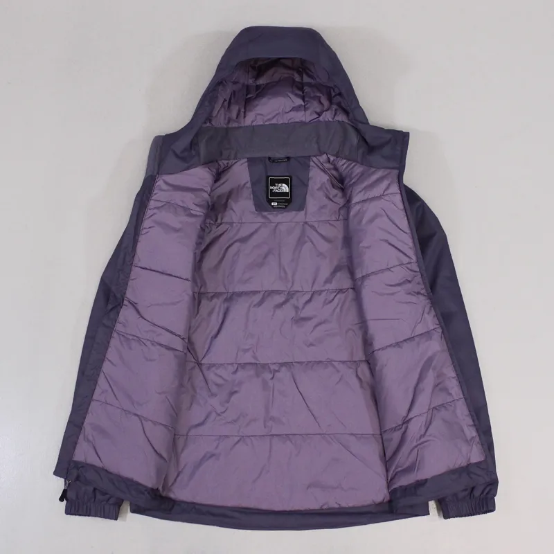 The North Face Womens Quest Insulated Jacket Greystone Blue-3