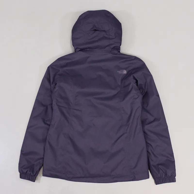 The North Face Womens Quest Insulated Jacket Greystone Blue-4