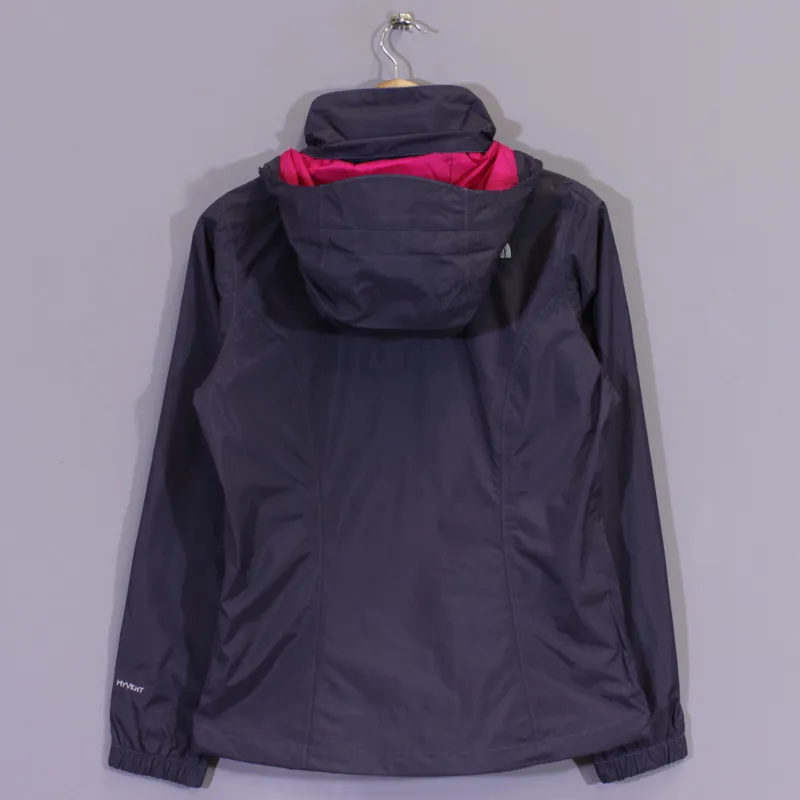 The North Face Womens Resolve Jacket Greystone Blue-5