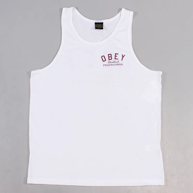 Obey Worldwide Propaganda Vest White