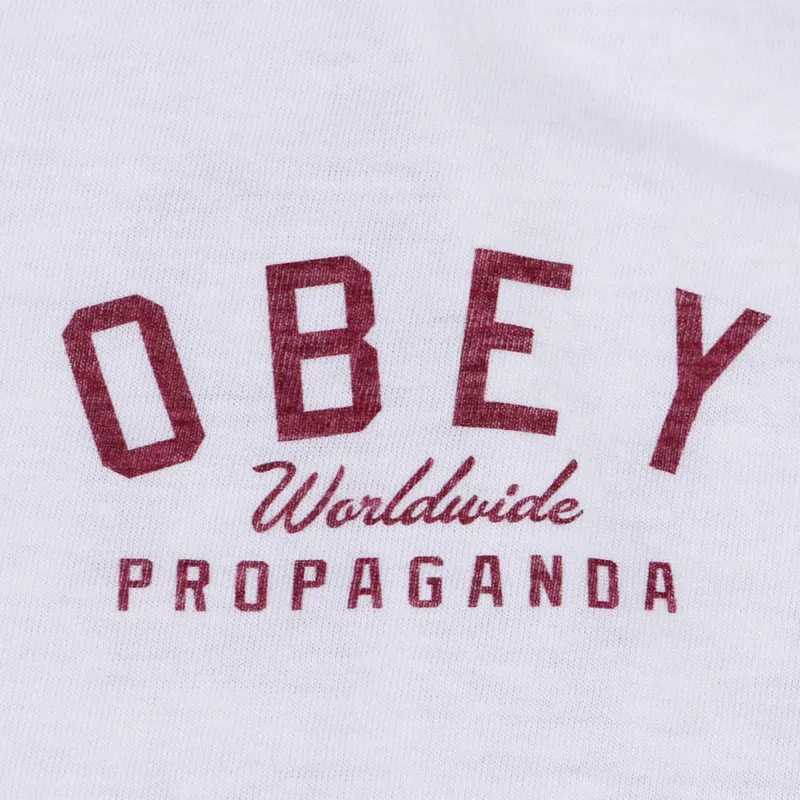 Obey Worldwide Propaganda Vest White-1