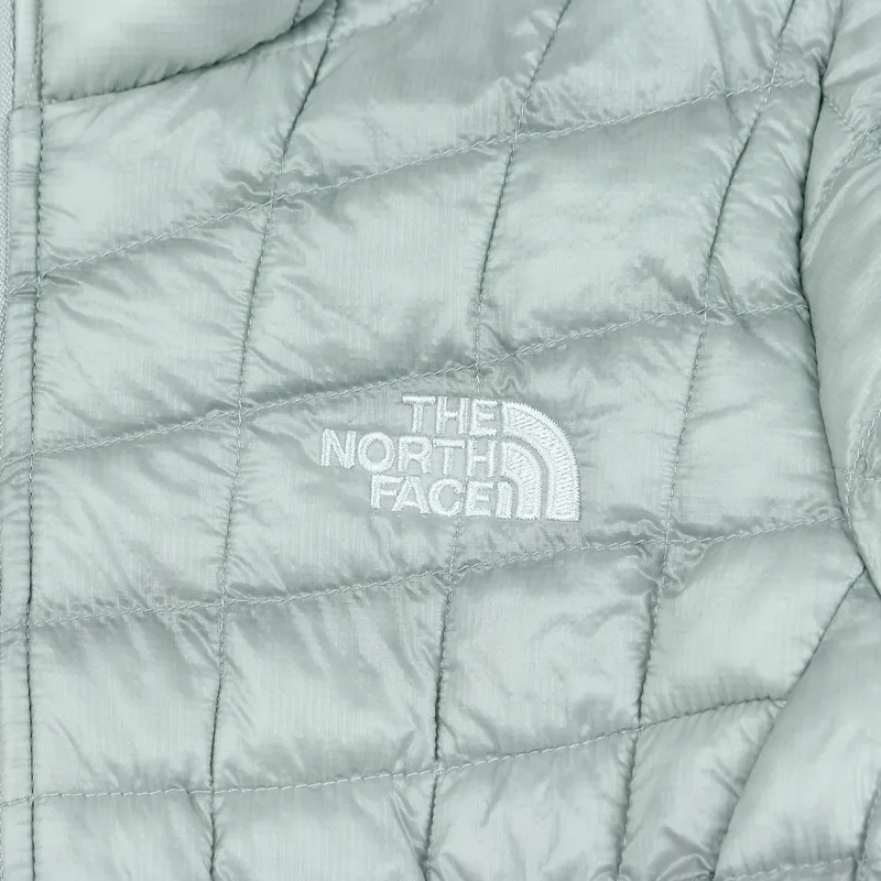 The North Face Womens Thermoball Hoodie Jacket High Rise Grey-1