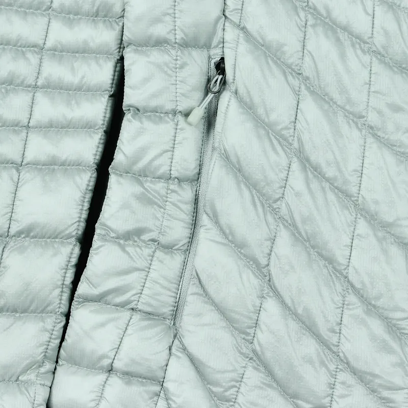 The North Face Womens Thermoball Hoodie Jacket High Rise Grey-2