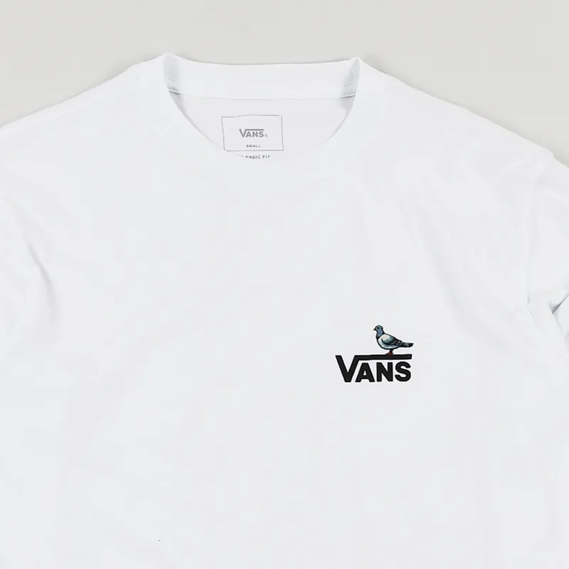 Vans x Anti Hero On The Wire Long Sleeve T Shirt White-2