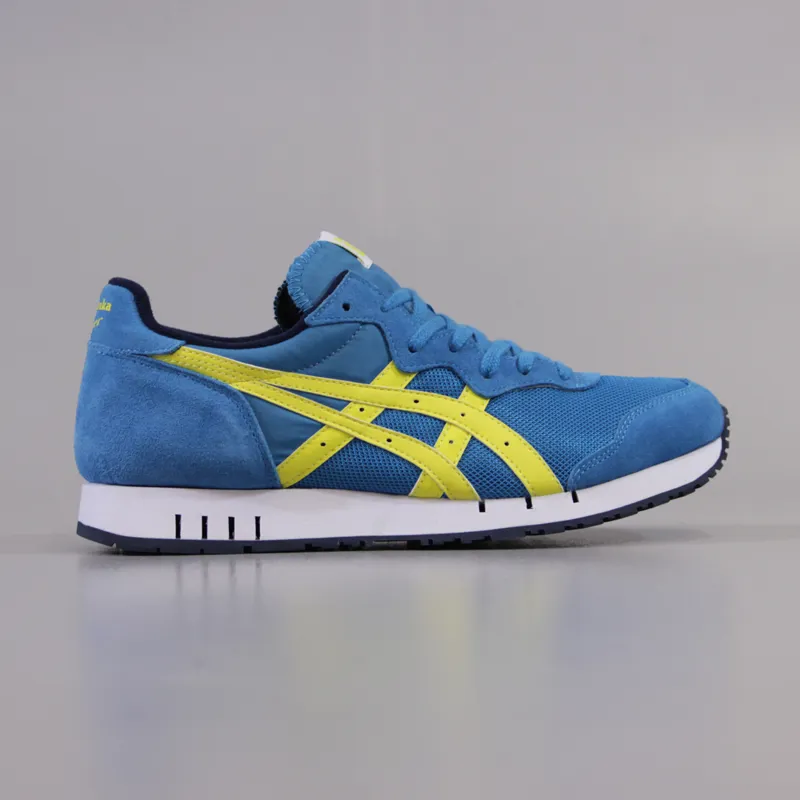 Fuente casete escala Asics Onitsuka Tiger X-Caliber Running Shoes Mens Blue Yellow