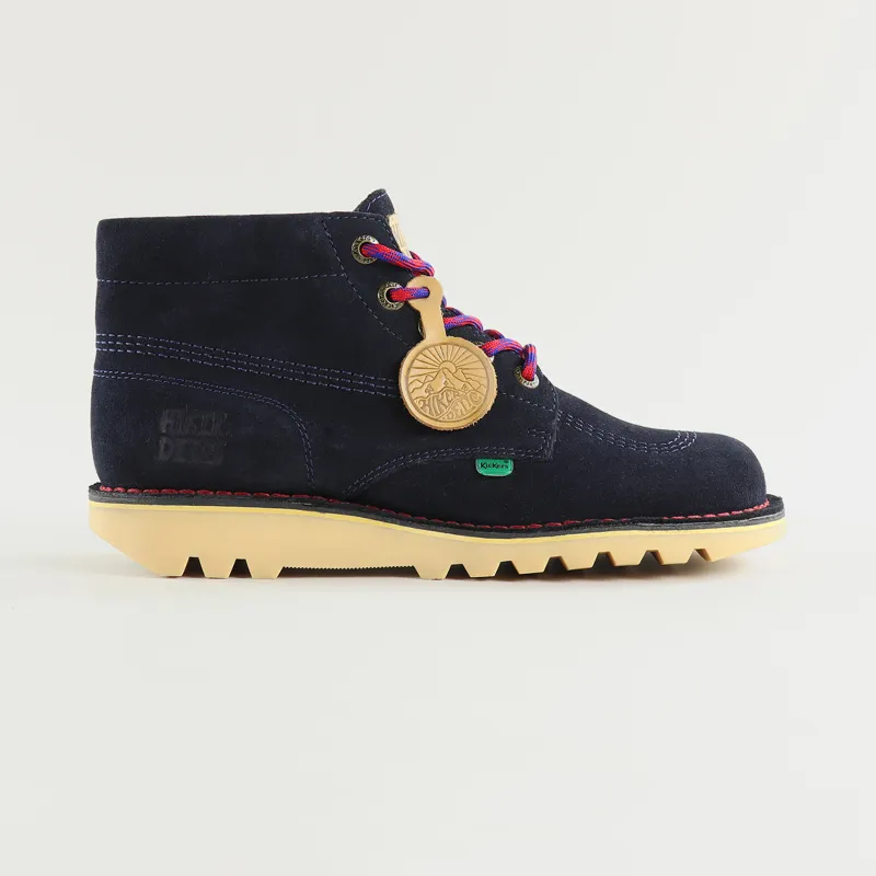 Kickers x Hikerdelic Kick Hi Boots Dark Blue