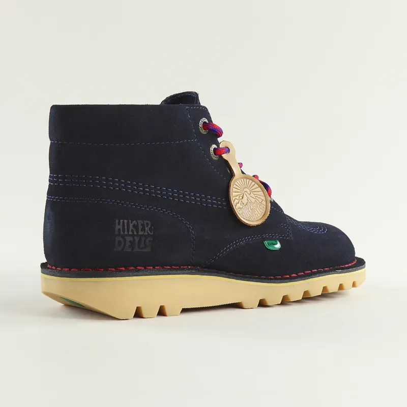 Mens blue kickers boots deals
