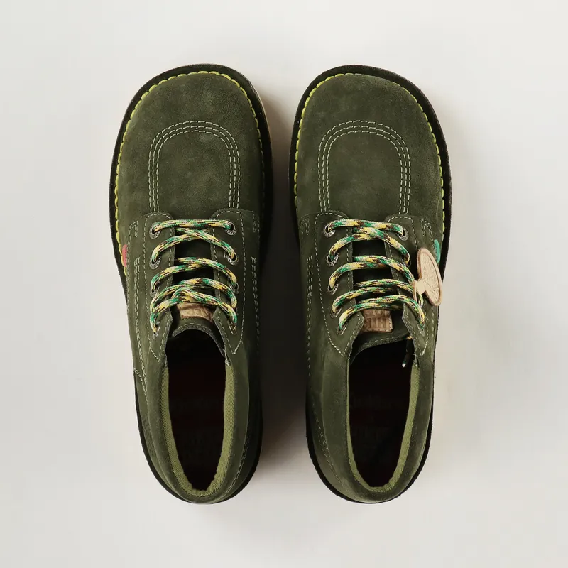 Kickers x Hikerdelic Kick Hi Boots Green-5