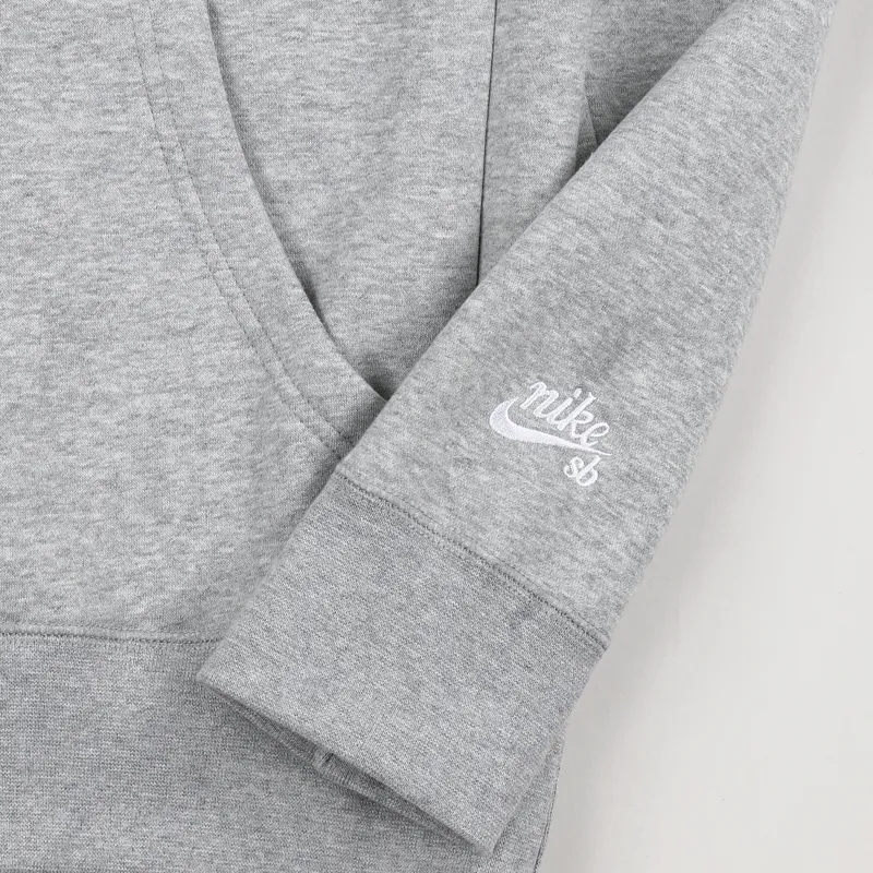 Nike SB x NBA Icon Hoodie Dark Grey Heather-2