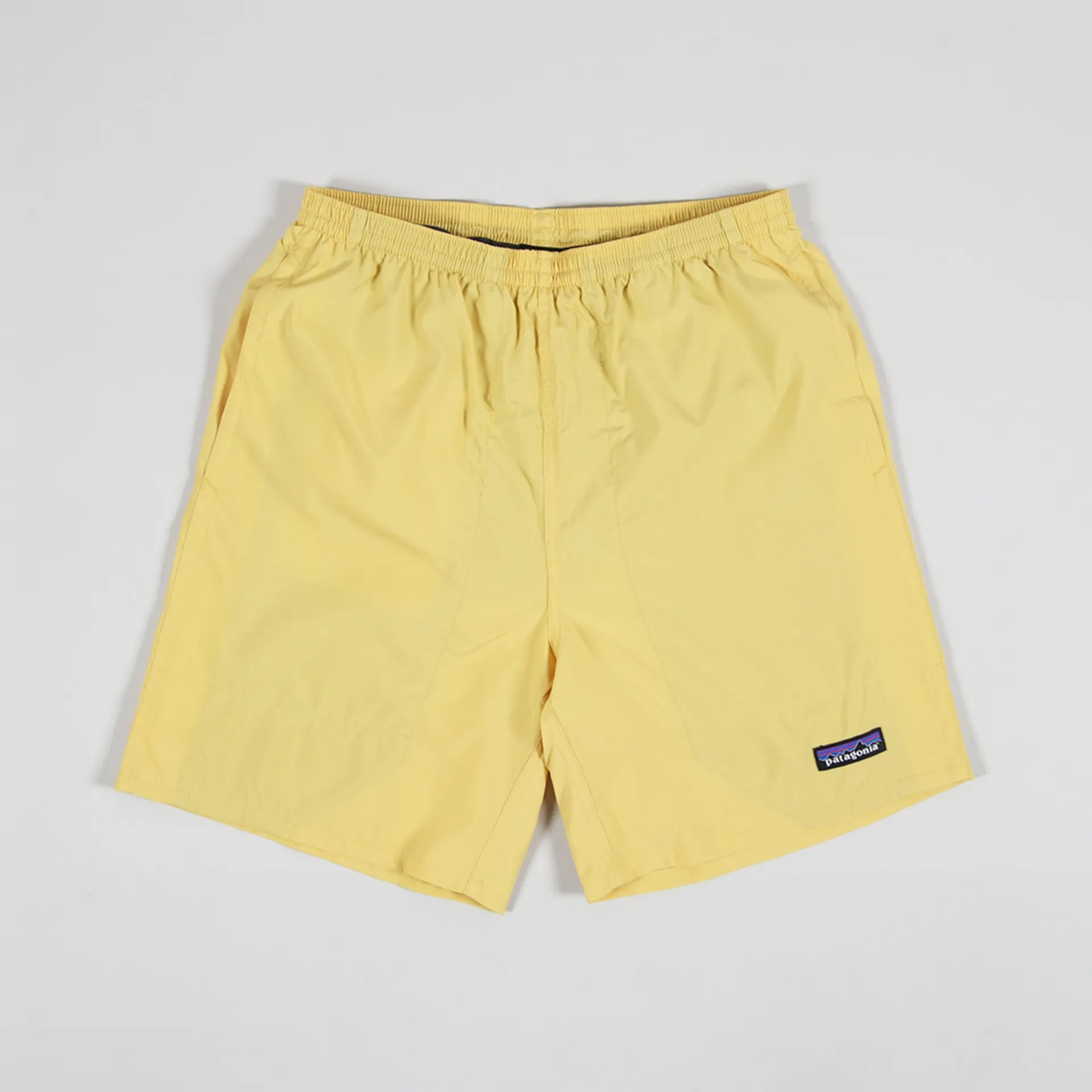 Patagonia Mens Swimming Baggies Lights Shorts Surfboard Yellow