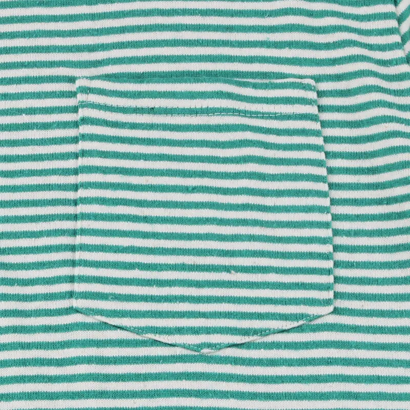 Jungmaven Yarn Dyed Pocket T Shirt Basil Green-2