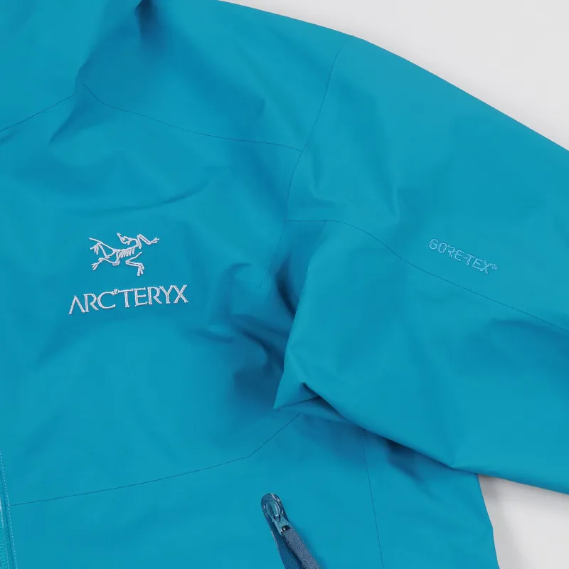 Arcteryx Mens Zeta SL GORE-TEX Shell Jacket Dark Firoza Blue