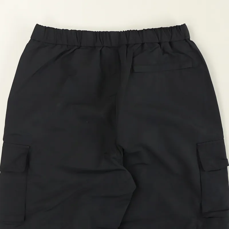 Stussy Mens Waterproof Zip Off Shorts Cargo Pants Trousers Black
